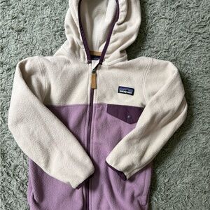 Patagonia Kids' Two-Tone Fleece Hoodie